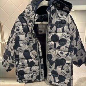 GAP 4T Mickey puffer coat